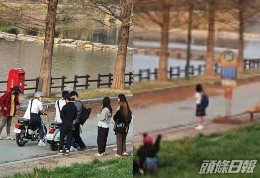 安孝燮及姜勳揸電單車,以及全汝彬(右圖)等巴士,可謂高度還原台版。